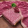 Ds Designer Suit Zari Work Silk Non Catalog Dress Material Wholesale Price In Surat
